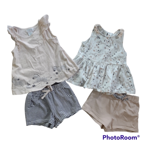 Maggie & Zoe Matching Sets Maggie And Zoe Girls Lot Of 2 Outfits Zebras 2t Poshmark